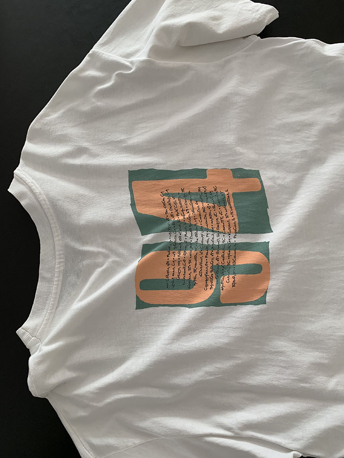 90's "James" USA 50/50 T-shirt 복제