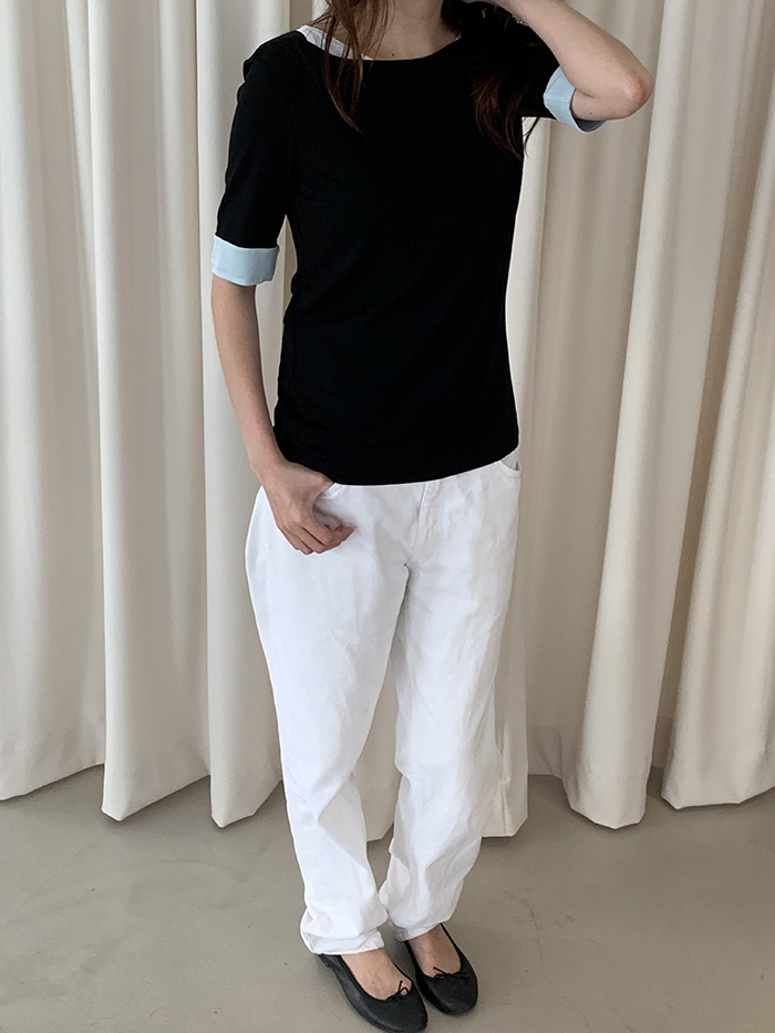 00's "PRADA" viscose black Kint