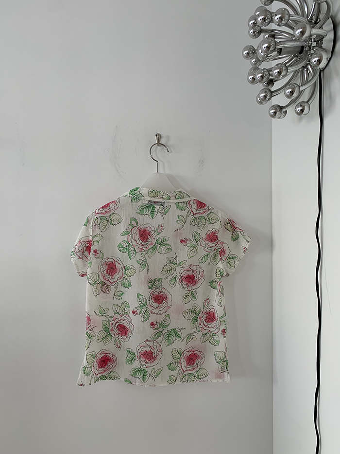 "Agnes B" Cotton T-shirt 복제
