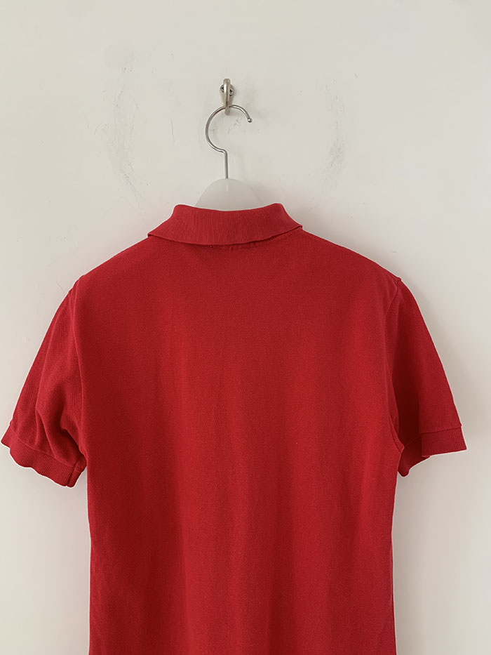 80's "Lacoste" USA Cotton Pique Shirt 복제