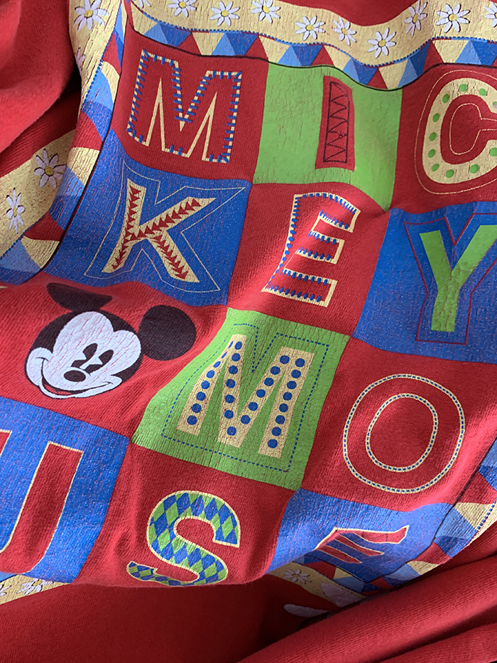80's "Mickey" USA T-shirt