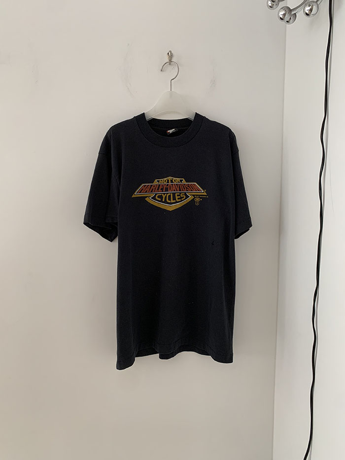 90's "Harley-Davidson" USA T-shirt 복제