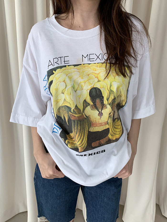 80's "Diego Rivera Art" USA T-shirt
