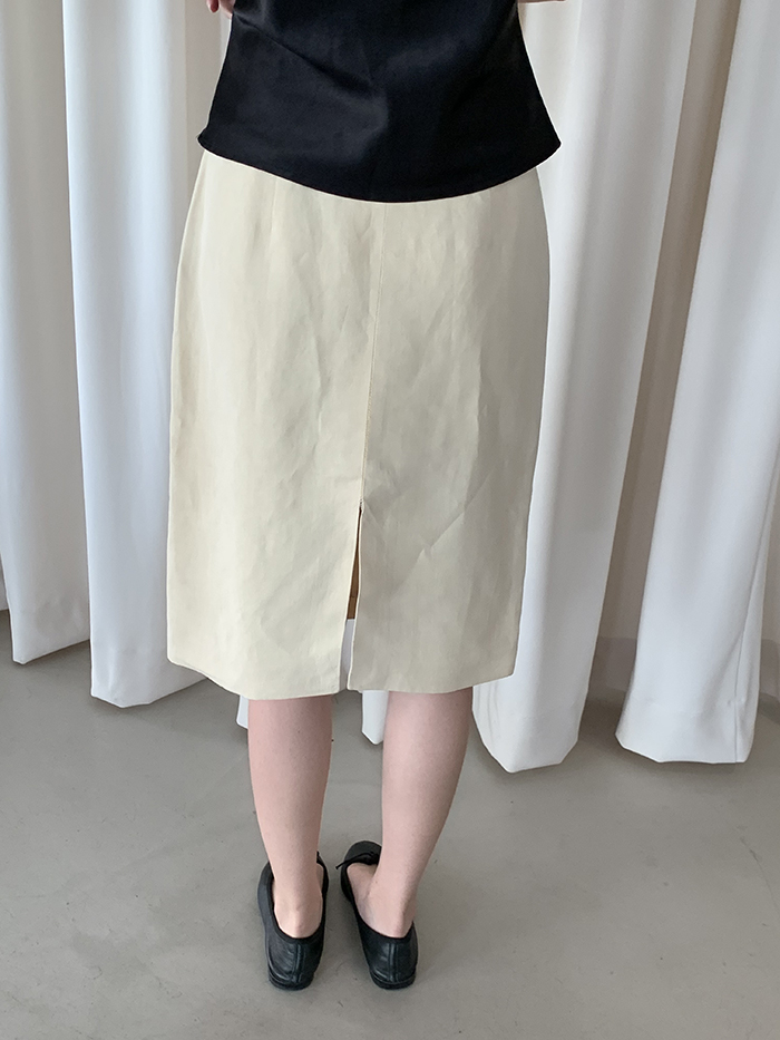 00's "Giorgio Armani" Black Skirt 복제