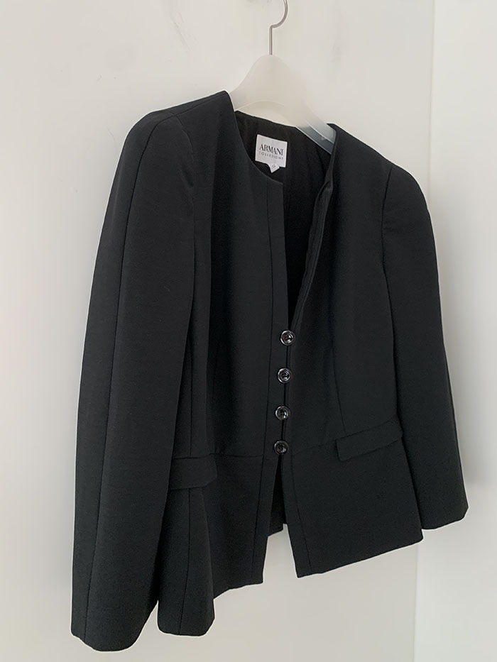 00's "Armani Collezioni" Two buttons Jacket 복제