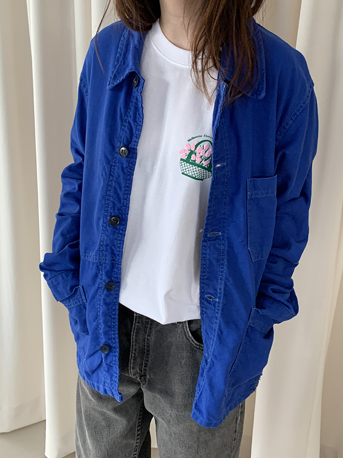 70's Vintage French Work Jacket 복제