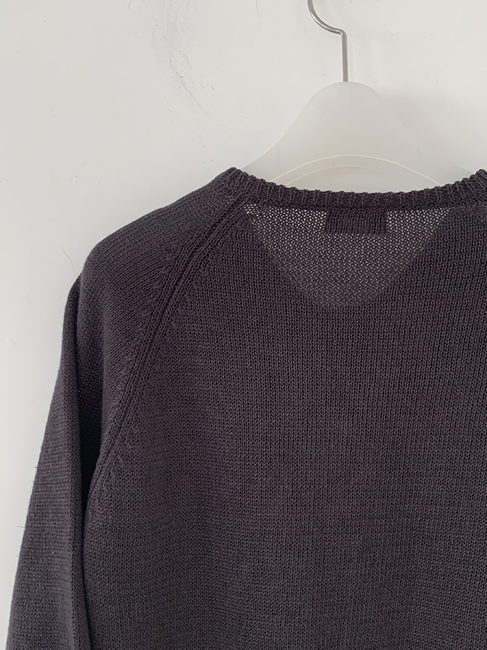 90's "Margaret Howell" wool pique Knit 판완 복제