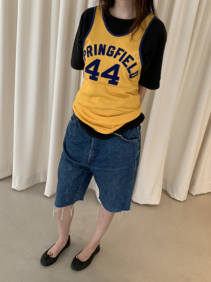 (Archive)(rare piece) 50's "Champion USA" sleeveless Shirt