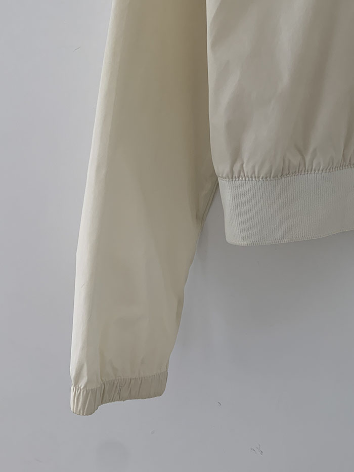 90's "PRADA" nylon zip up collar Jacket 복제