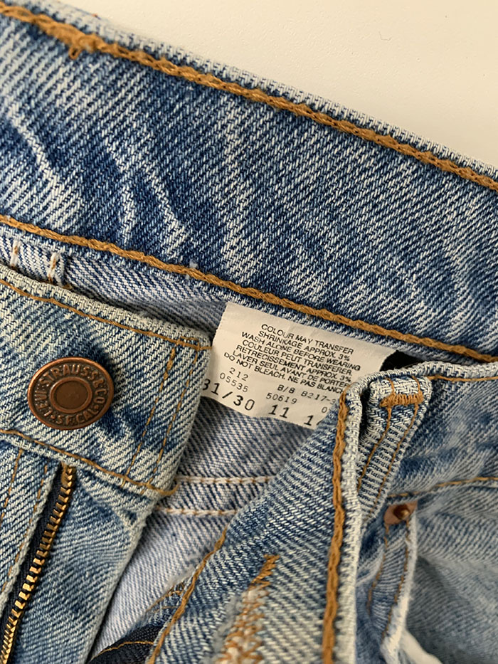 90's Levi's 619 - size 31 (classic regular fit) / 소민 착샷만 찍고 올리기