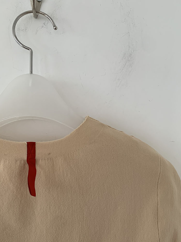 00's "PRADA" short half neck Knit Top 복제