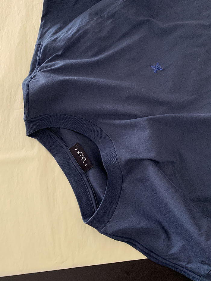 90's "Celine" cotton T-shirt 복제