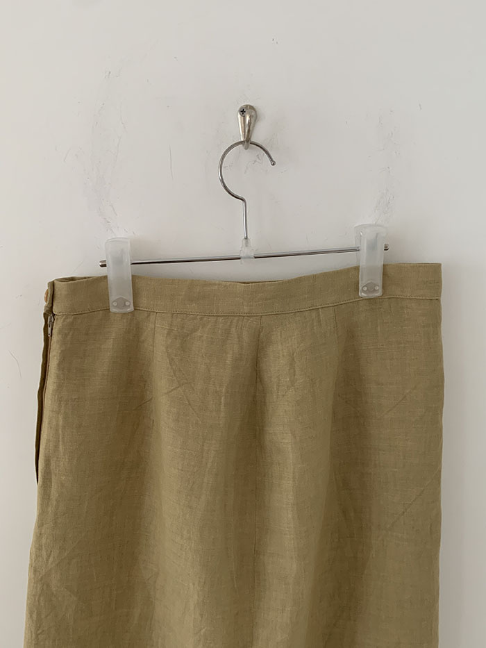 00's "Giorgio Armani" Black Skirt 복제