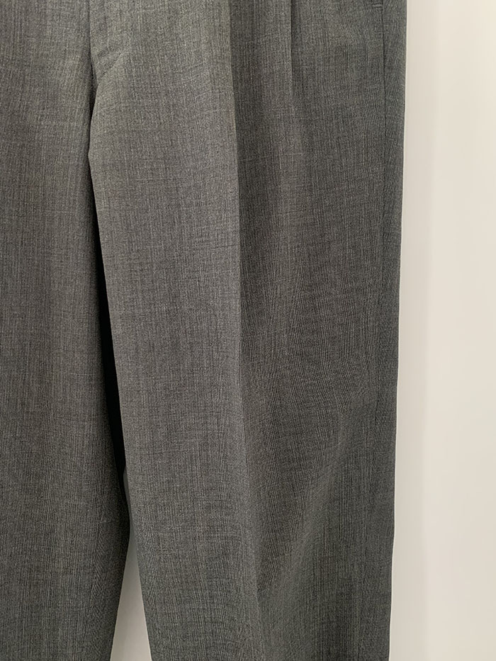 90's "Comme des Garcons Homme Plus" Banding wide turn-up Pants (season 1991) 복제