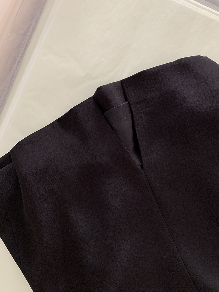 00's "Giorgio Armani" Black Skirt 복제