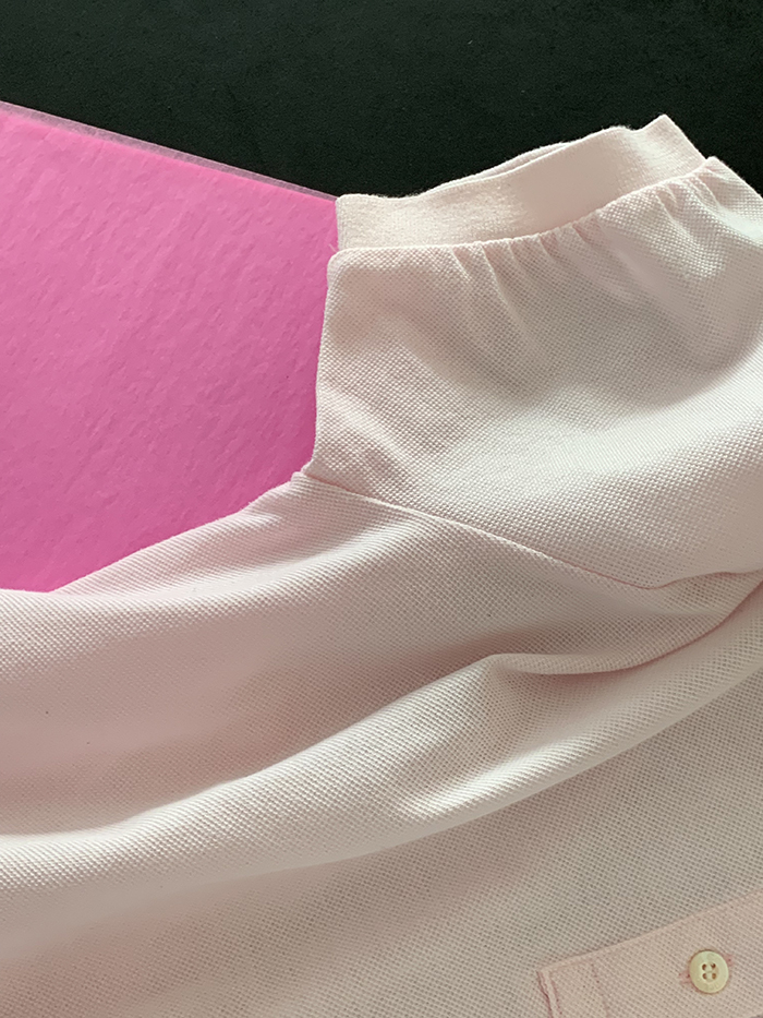 90's "Courreges" Cotton Pique Knit 복제 복제