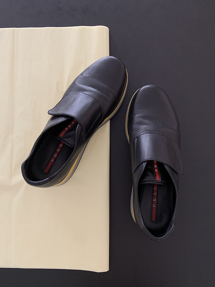 00's "PRADA" shoes / ๋ณต์ ๋ณต์ 