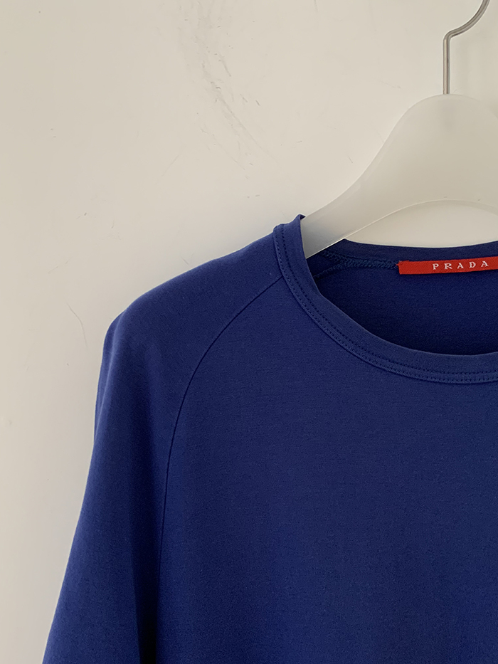 00's "PRADA" striped Kint 복제