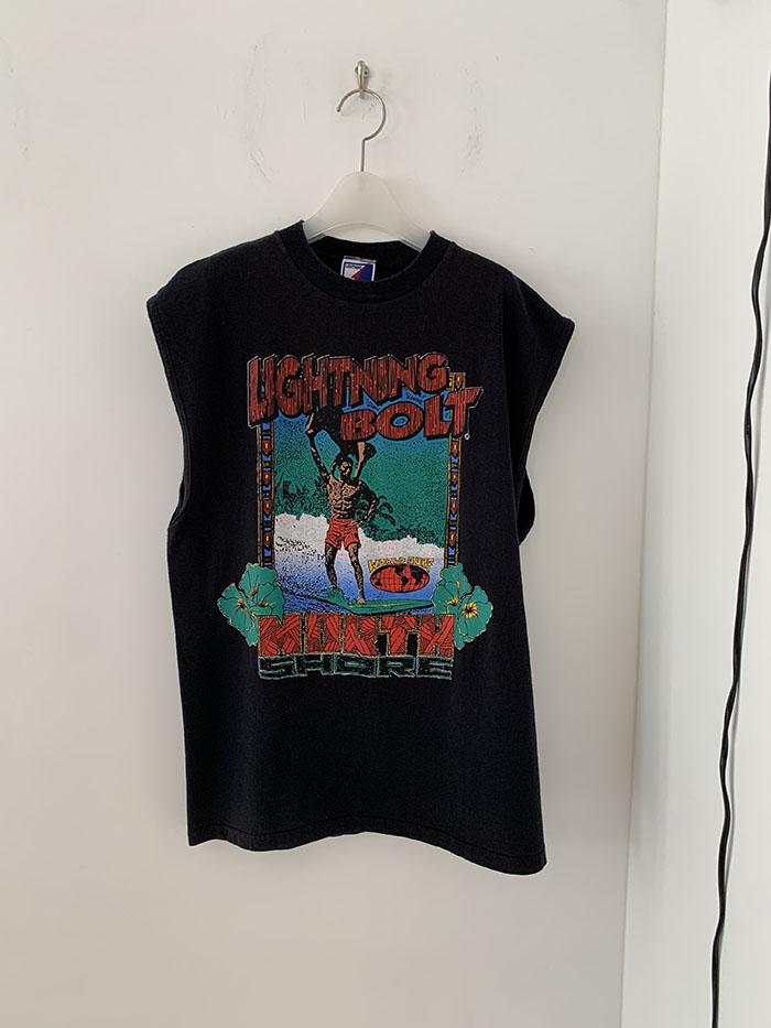 80's "Florida" USA sleeveless Shirt 복제
