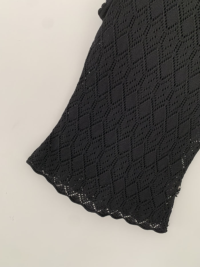 80's "Oliver by Valentino" Cotton Crochet Vest 복제