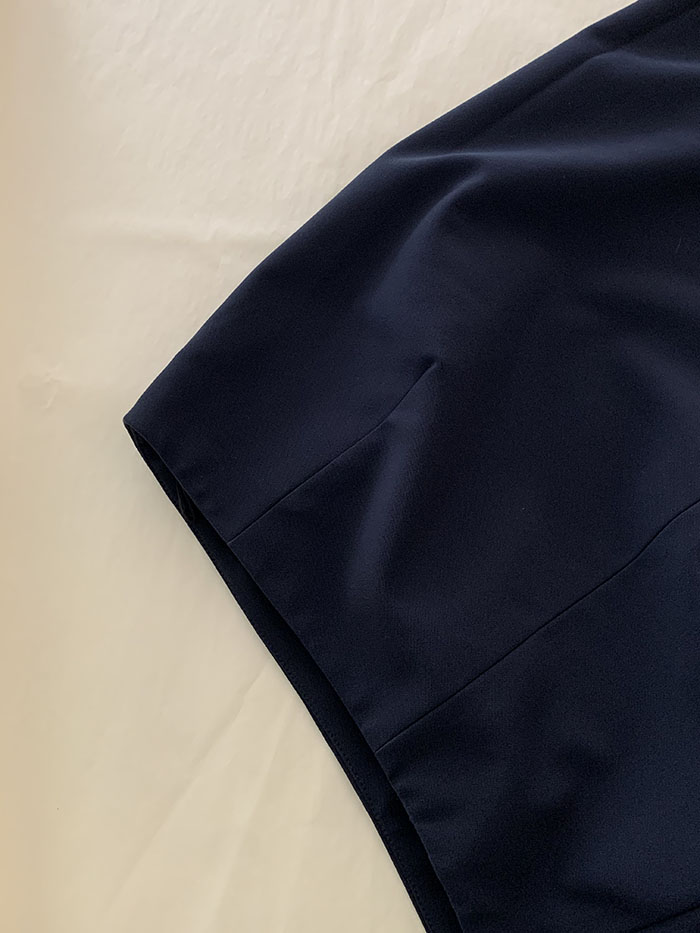 00's "Prada" black cotton Skirt 복제