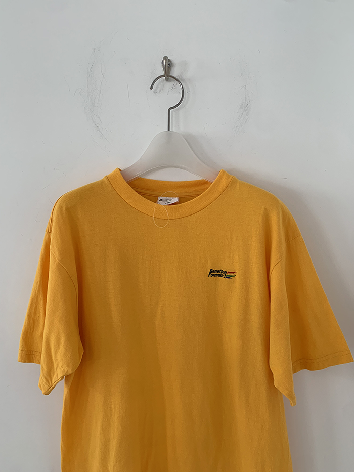 80's "United Colors of Benetton" tie-dye T-shirt 복제