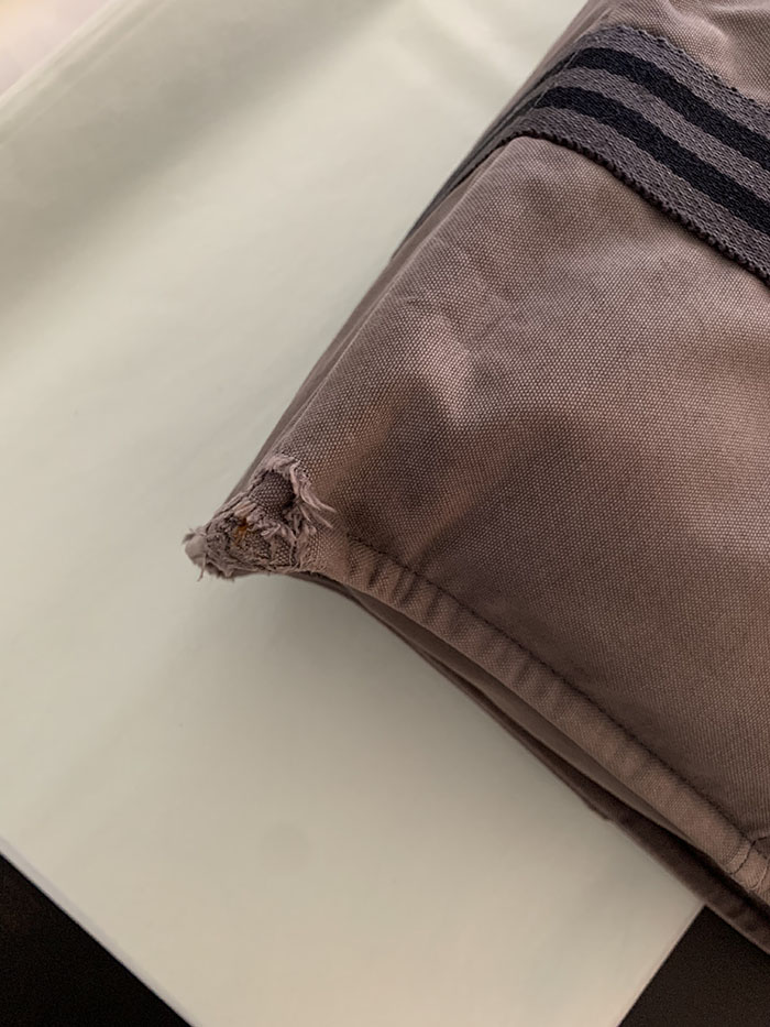 Vintage "Hermes" Fourre Tout Bag (Distressed)