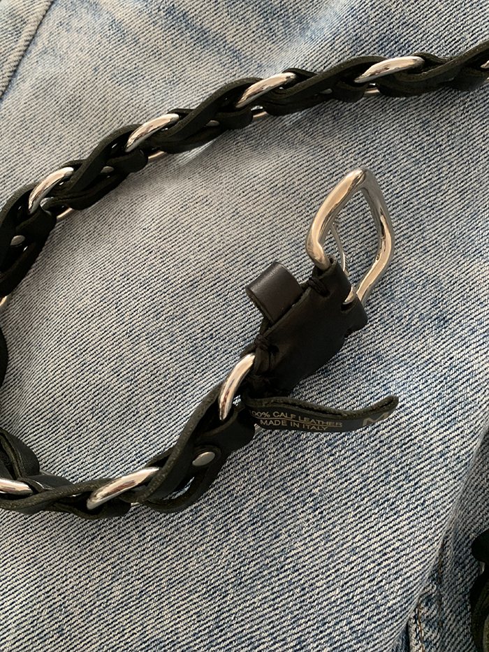 "isabel marant" Leather Belt 실측 착샷만