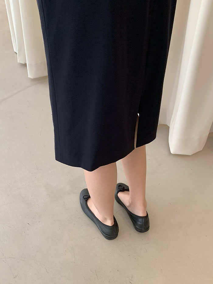 00's "Giorgio Armani" Black Skirt 복제 복제