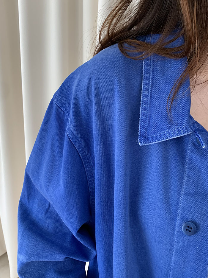 00's "Polo Ralph Lauren" cotton x linen Military Coat 복제