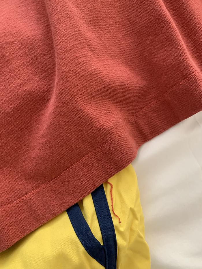 900's "Flower" USA cotton T-shirt
