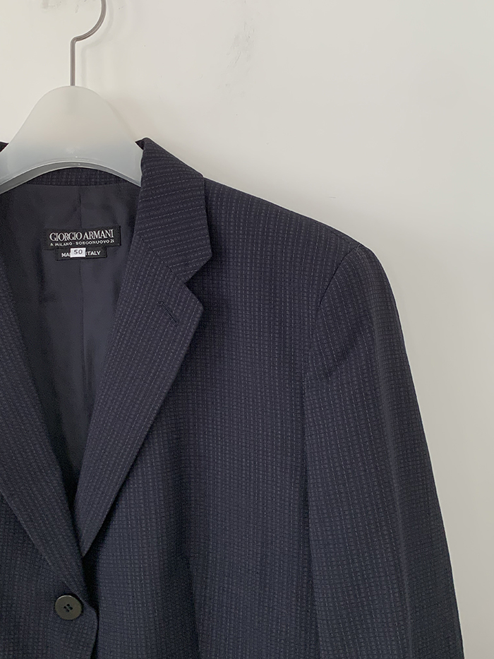 90's "Giorgio Armani" Three buttons wool Jacket