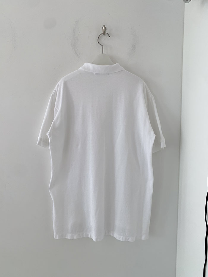 90's "Courreges" cotton Pique Knit 복제