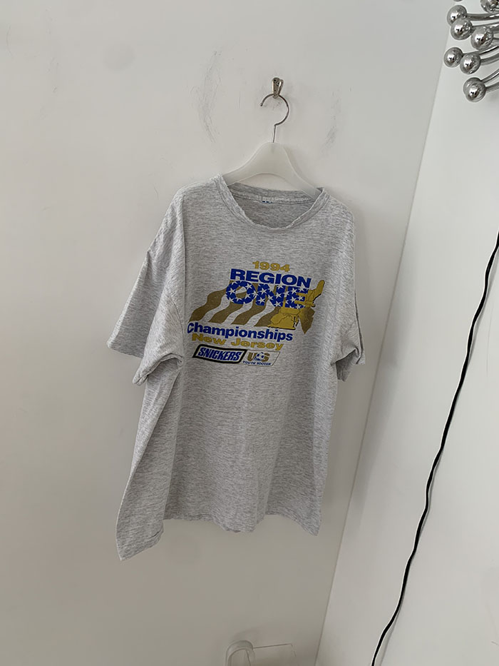90's "ADIDAS" USA T-shirt 복제
