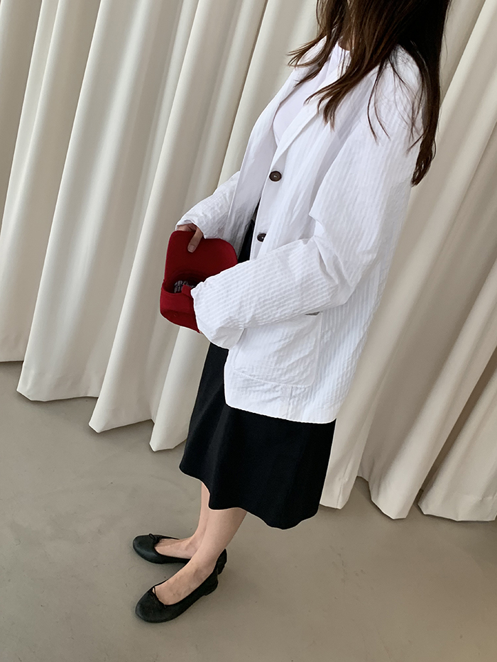 90's "JIL SANDER" silk Summer Jacket 복제