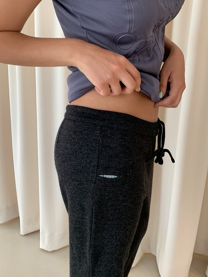 "Y's by Yohji Yamamoto" alpaca wool pants 복제