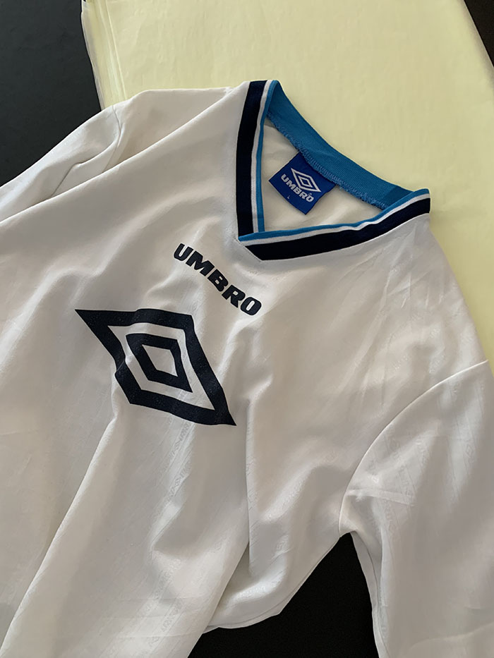 90's "UMBRO x Manchester United" pique Shirt 복제