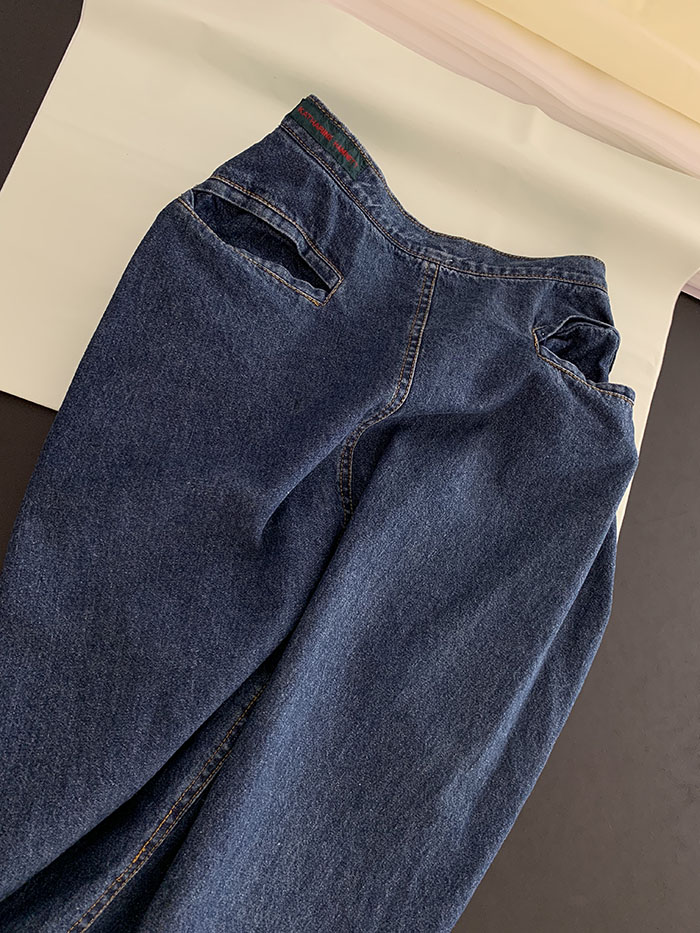 2016s "miumiu" Denim Stripe Skirt 복제