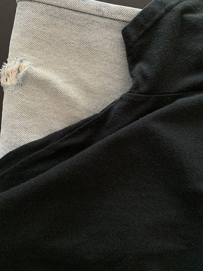 90's "Courreges" cotton Pique Knit 복제
