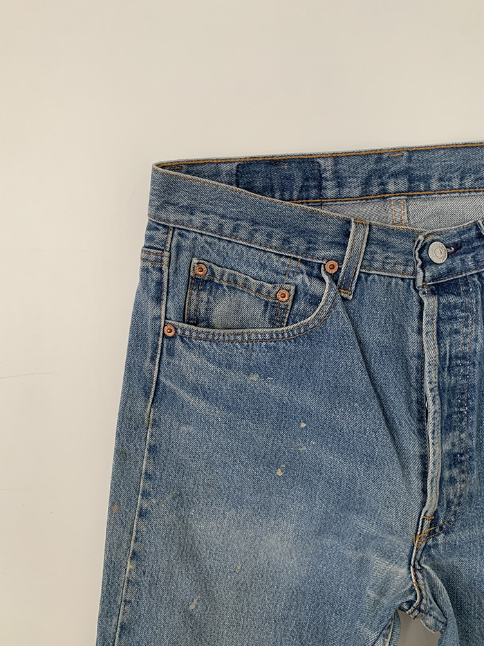 90's Levi's 501 - size 30-31 (classic straight fit) 복제