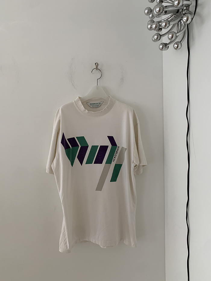 80's "Wimbledon" England T-shirt