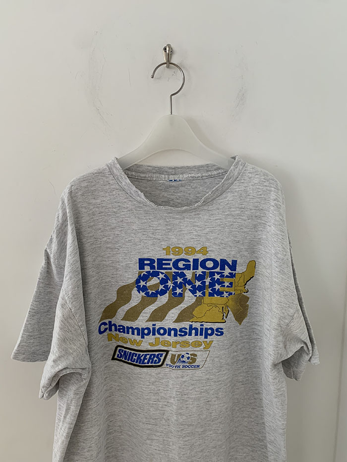 90's "ADIDAS" USA T-shirt 복제