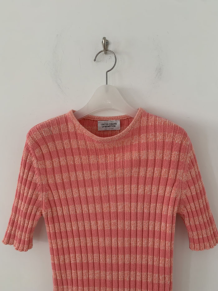 00’s “United Colors of Benetton” cotton T-shirt 복제