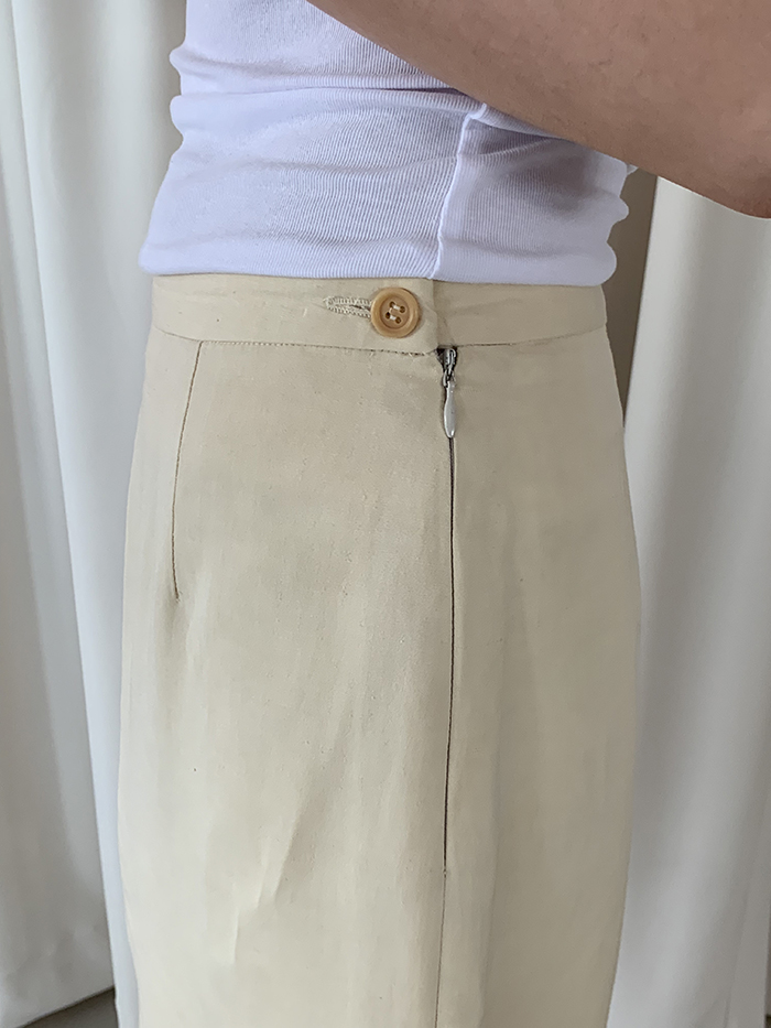 00's "Giorgio Armani" Black Skirt 복제