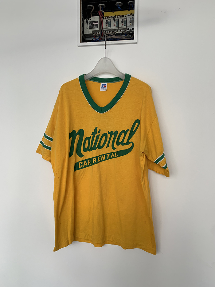 80's "CAR RENTAL" USA 50/50 T-shirt