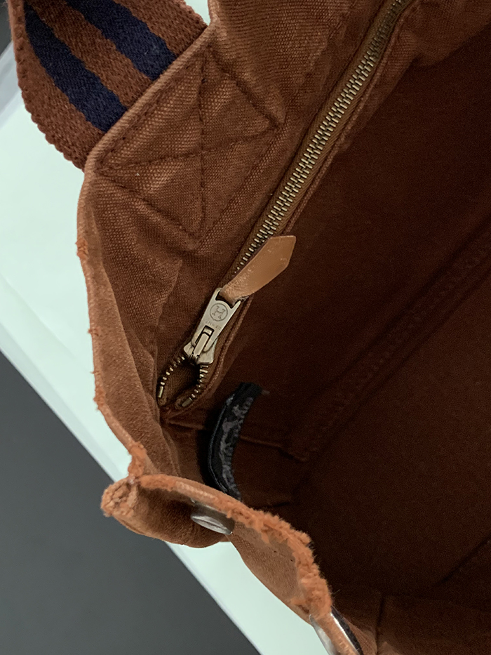 Vintage "Hermes" Fourre Tout Bag (Distressed) 복제