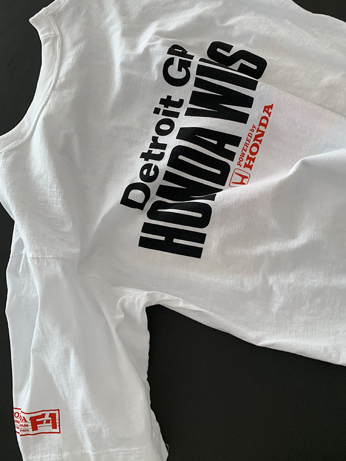 90's "HONDA" USA T-shirt 복제