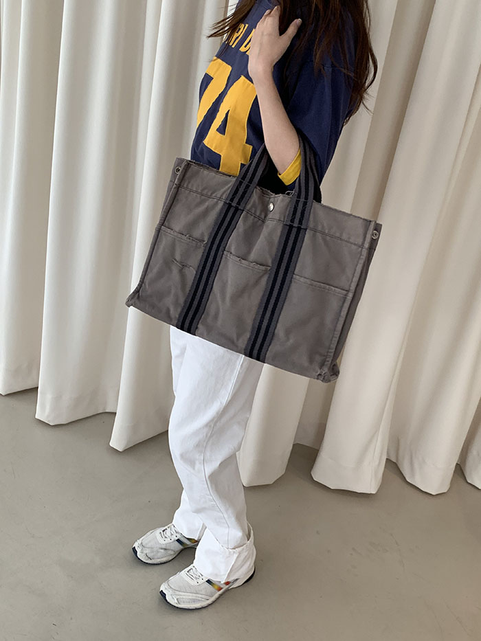 Vintage "Hermes" Fourre Tout Bag (Distressed) /상세사진 찍기/