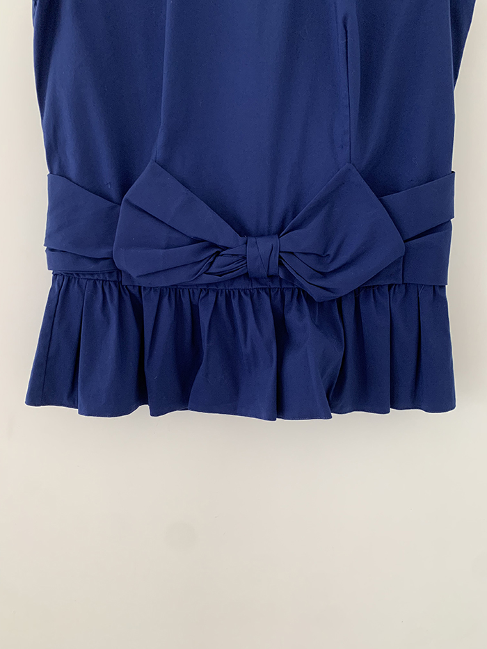 00's "PRADA" rayon x nylon crop Top 복제