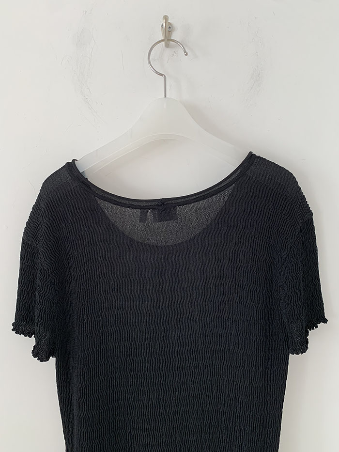 00's "Armani Collezioni" Round Knit 복제